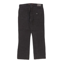  Vintage black Regular Straight Crescent Fit Guess Jeans - mens 35" waist