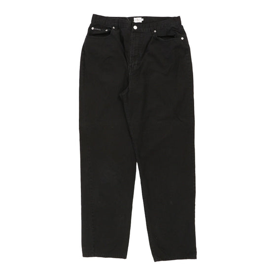 Vintage black Calvin Klein Jeans Trousers - womens 32" waist