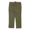 Vintage green Tommy Hilfiger Trousers - mens 36" waist