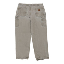  Vintage grey Carhartt Carpenter Jeans - mens 37" waist