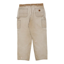  Vintage beige Carhartt Carpenter Jeans - mens 37" waist