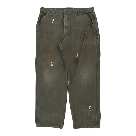 Vintage khaki Carhartt Carpenter Jeans - mens 39" waist