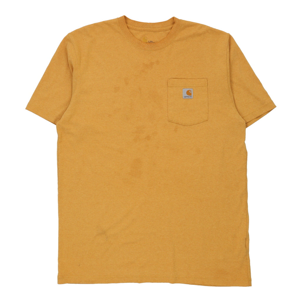 Carhartt TShirt Large Yellow Cotton