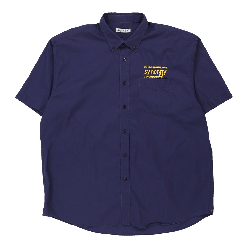 Chamberlain Synergy Motorsport Kustom Kit Short Sleeve Shirt 3XL Blu