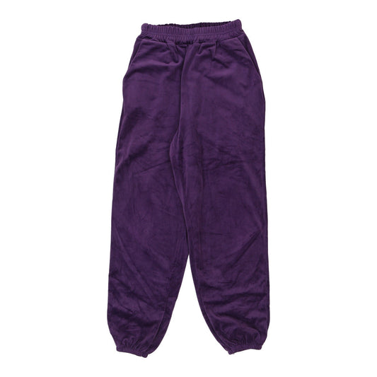 Vintage purple Unbranded Velour Joggers - womens small