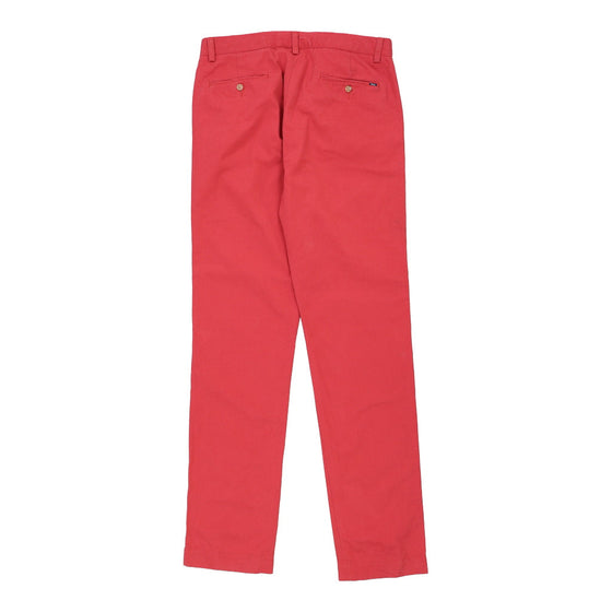 Vintage red Ralph Lauren Trousers - mens 32" waist