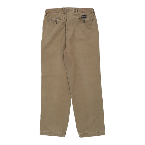Vintage khaki Nautica Trousers - mens 35" waist
