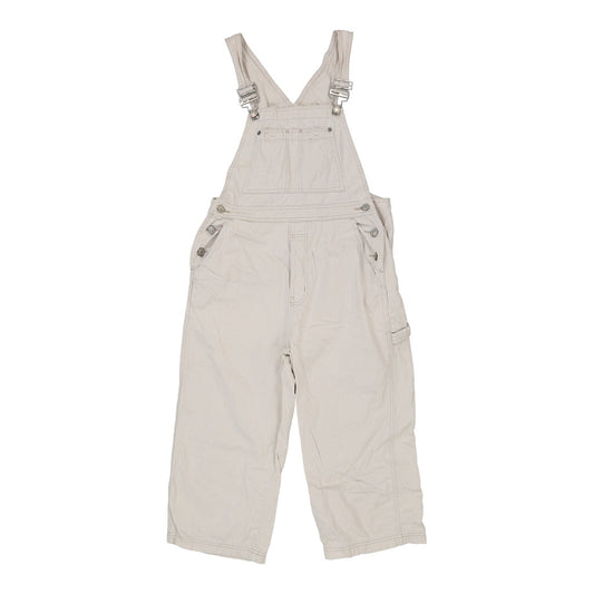 Vintage white Gap Short Dungarees - mens small