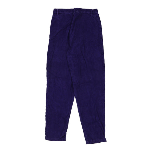 Vintage purple Real Colours Cord Trousers - womens 26" waist