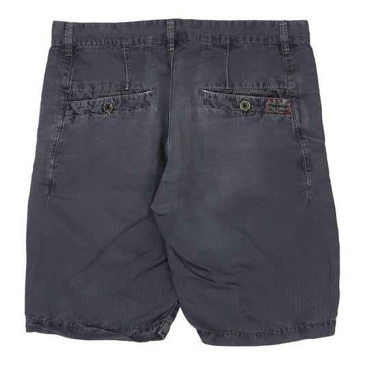 Vintage grey Napapijri Shorts - mens 33" waist