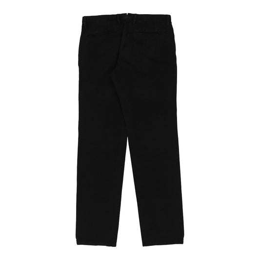 Vintage black Borsalino Trousers - mens 37" waist