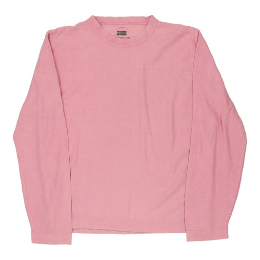 Vintage pink Napapijri Jumper - mens x-large