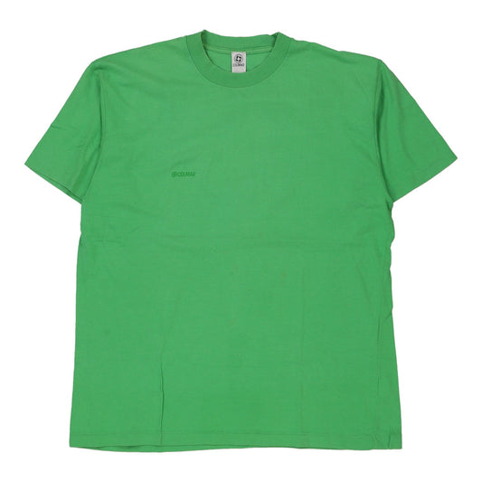 Vintage Colmar T-Shirt - Large Green Cotton