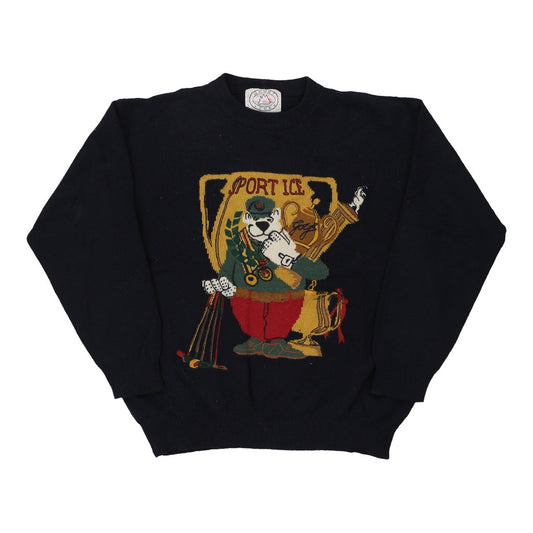 Vintage navy Iceberg Jumper - mens x-large
