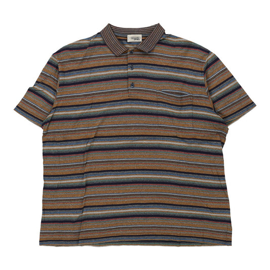 Vintage brown Missoni Sport Polo Shirt - mens x-large