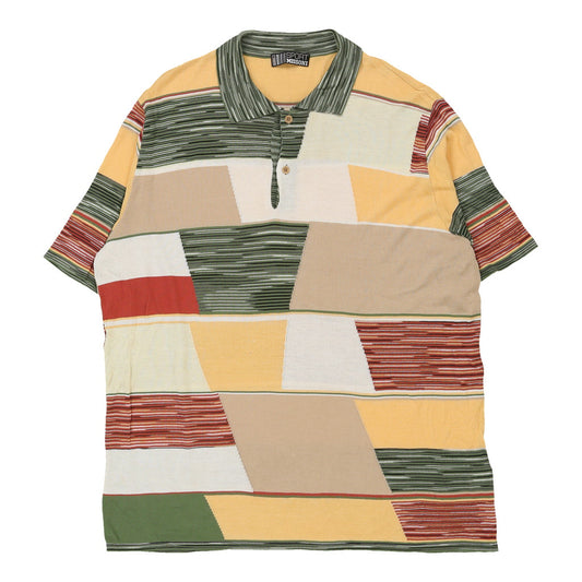 Vintage multicoloured Missoni Sport Polo Shirt - mens xx-large