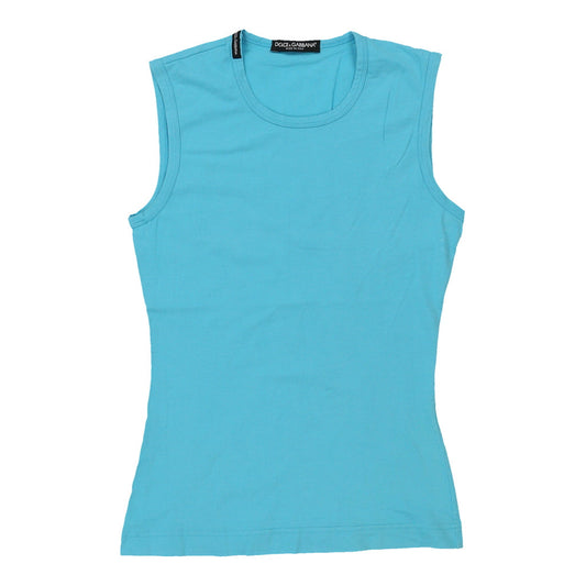 Vintage blue Dolce & Gabbana Top - womens small
