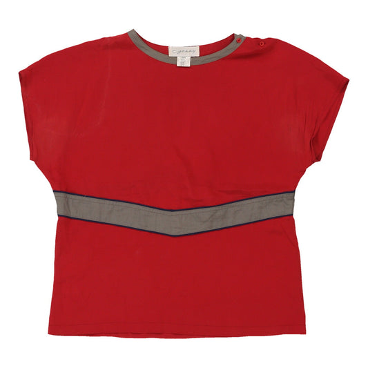 Vintage red Genny Top - womens medium