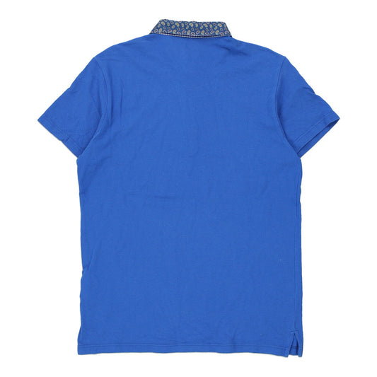 Vintage blue Etro Polo Shirt - mens large