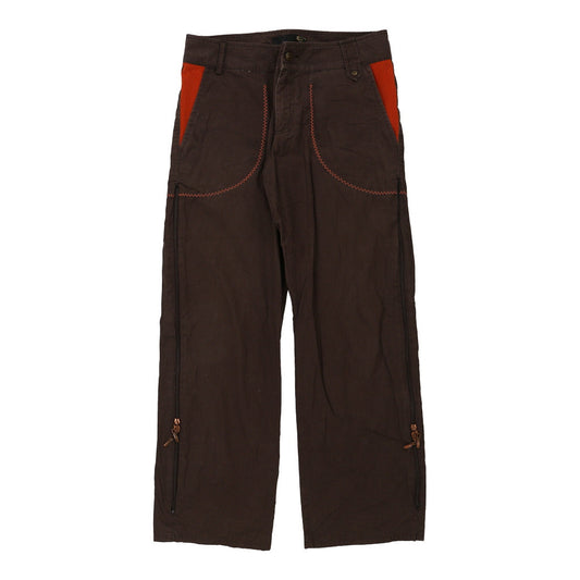 Vintage brown Just Cavalli Trousers - mens 34" waist