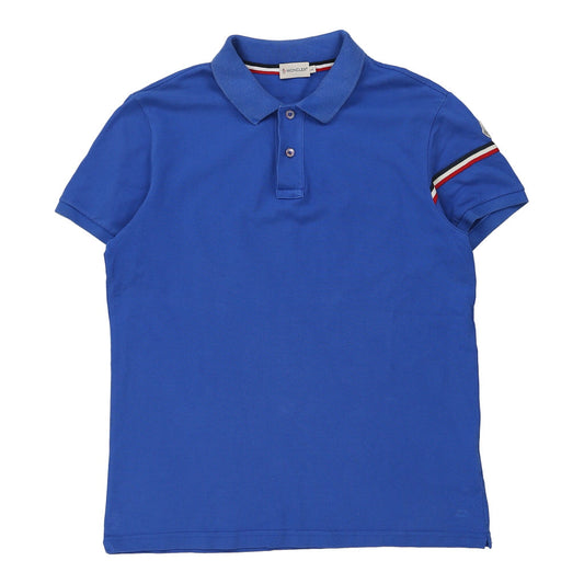 Vintage blue Moncler Polo Shirt - mens large