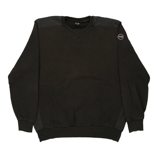 Vintage Colmar Sweatshirt - 2XL Khaki Cotton Blend