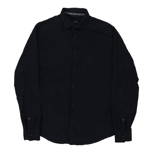 Vintage navy Armani Exchange Shirt - mens small