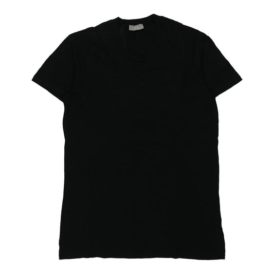 Vintage Dior T-Shirt - Medium Black Cotton