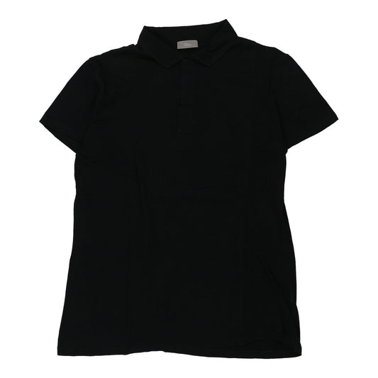 Vintage black Dior Polo Shirt - mens medium