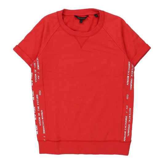 Vintage red Armani Exchange T-Shirt - mens small
