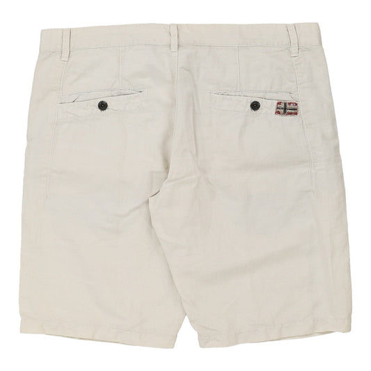 Vintage white Napapijri Shorts - mens 40" waist