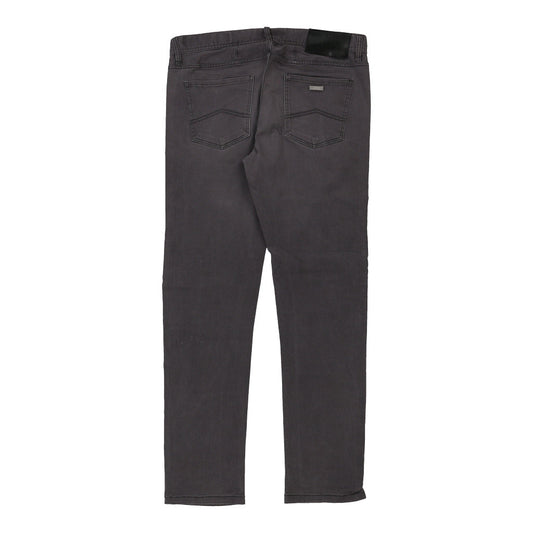 Vintage Armani Exchange Slim Jeans - 33W 32L Grey Cotton