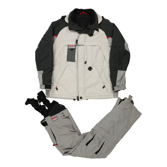 Vintage white Colmar All-In-One Ski Suit - mens xx-large