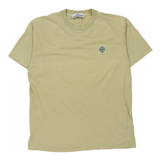 Vintage Stone Island T-Shirt - Small Green Cotton