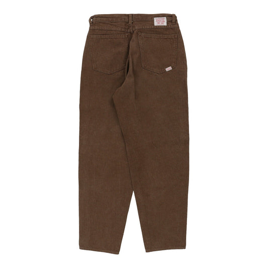 Vintage brown Benetton Jeans - womens 28" waist