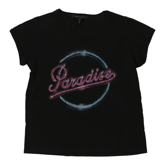 Vintage black Paradise Marc Jacobs T-Shirt - womens medium