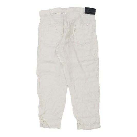 Vintage white Armani Exchange Trousers - mens 34" waist