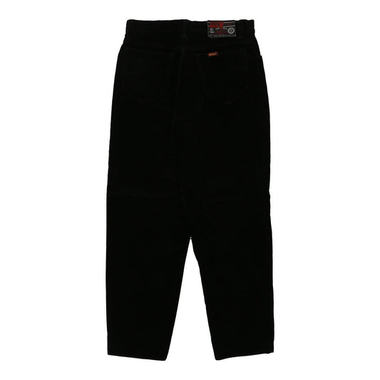 Vintage black Rifle Trousers - womens 28" waist