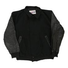 Vintage black Pro Stitch Varsity Jacket - mens medium