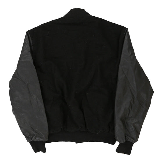 Vintage black Holloway Varsity Jacket - mens x-large