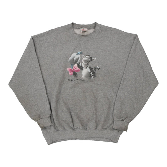 Vintage grey Tigger Disney Sweatshirt - mens x-large
