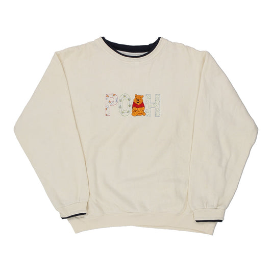 Vintage cream Pooh Sweatshirt - mens medium