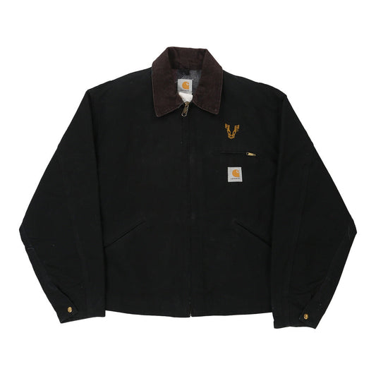 Vintage Carhartt Jacket - Large Black Cotton