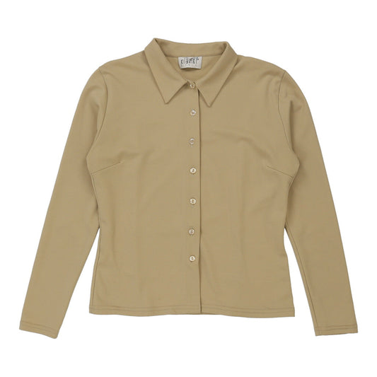 Vintage Planet Shirt - Medium Beige Polyester