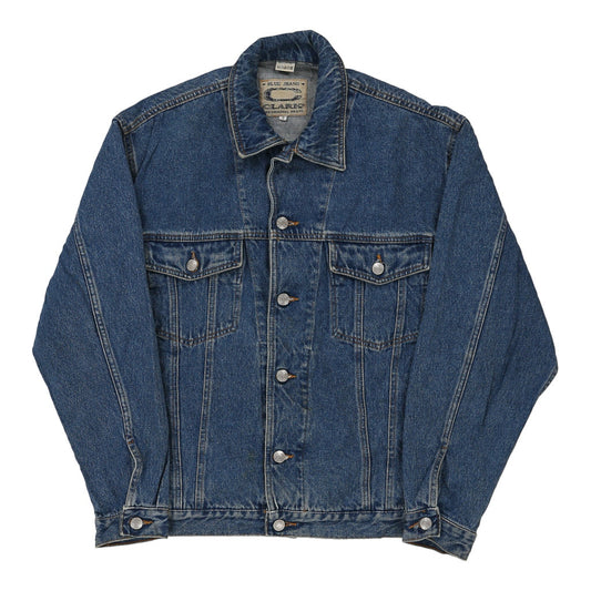 Vintage blue Clark Denim Jacket - mens small