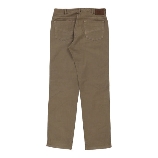 Vintage brown Burberry London Trousers - mens 34" waist