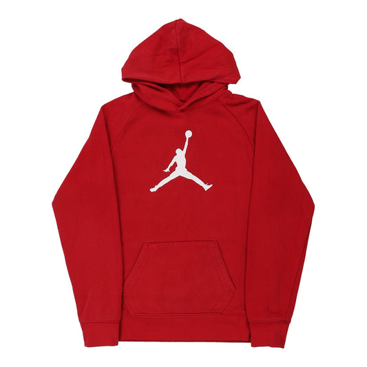 Vintage Age 13-15 Jordan Hoodie - XL Red Cotton