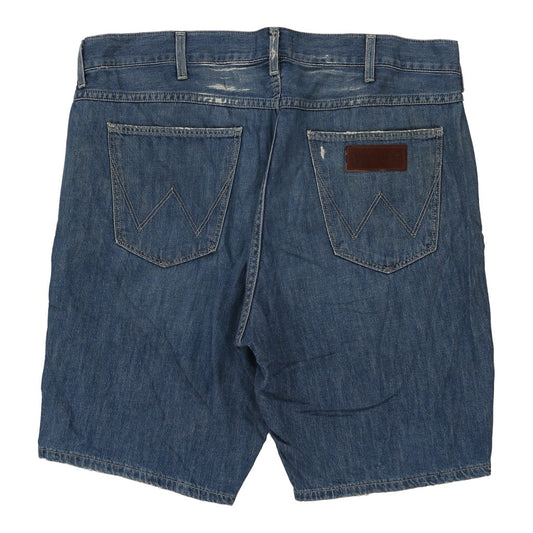 Vintage Wrangler Denim Shorts - 34W 11L Blue Cotton