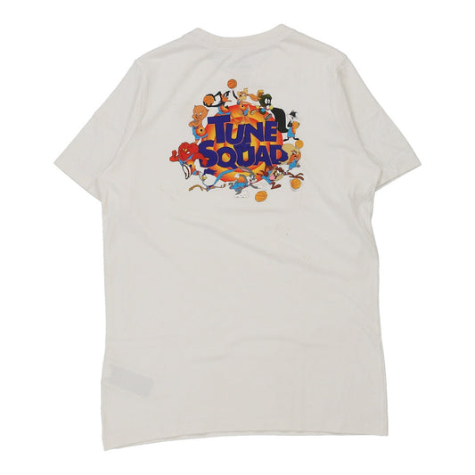 Vintage Age 13-15 Tune Squad Nike Graphic T-Shirt - XL White Cotton