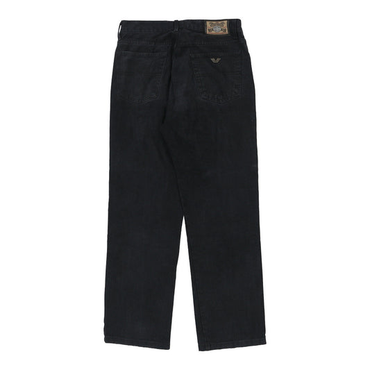 Vintage Wampum Cord Trousers - 34W 30L Dark Wash Cotton